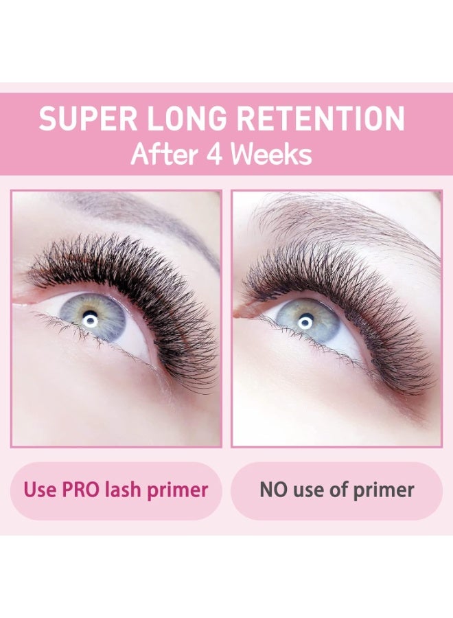 PRO LASHBEAUTY Lash Primer for Eyelash Extensions, 15ML Eyelash Primer, Lash Extension Primer Pre-Treatment Protein Clean Natural Lashes Increase Glue Bonding Retention Special Dropper (Clear, 15ml)  - Image 5
