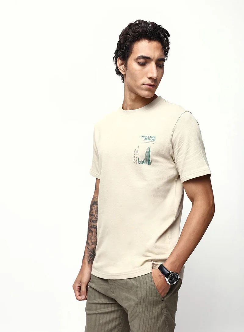 دينيس لينغو تيشيرت رجالي قطن % بقصة مريحة