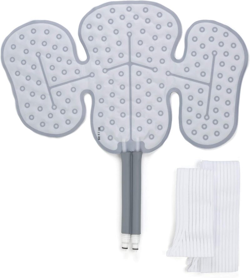 Ossur Cold Rush Therapy Hip Pad | Best Ice Pack for Hip Surgery | Works with Ice Machine for Hip After Surgery | Includes Hose Connectors & Elastic Straps (Left)