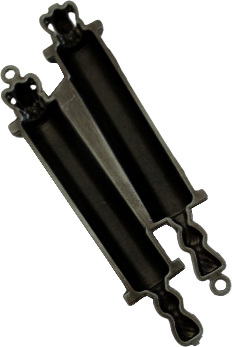 Holy Land Market Shma (Hear O Israel) Metal Mezuzah (10 cm or 4 inches) - Image 2