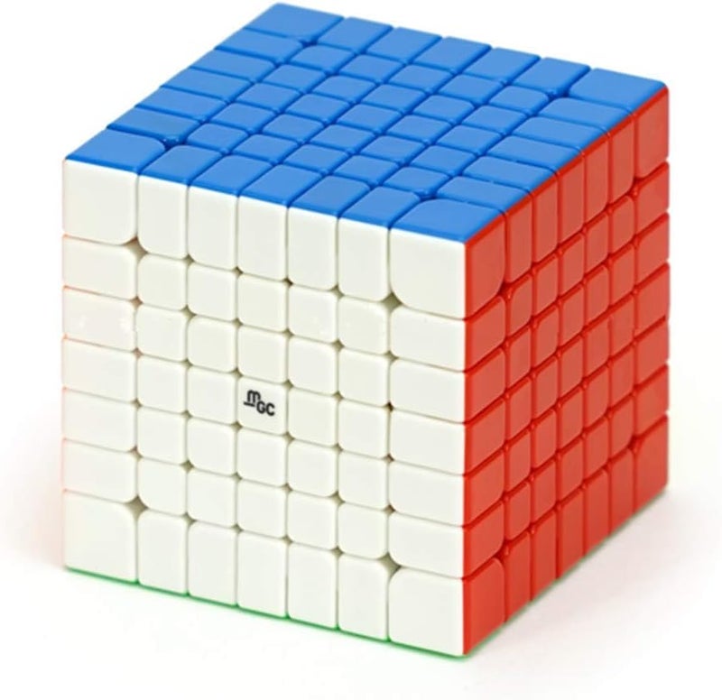 Cuberspeed YJ MGC 7x7 M stickerless Speed Cube MGC Magnetic 7x7x7 Cube Puzzle - Image 2