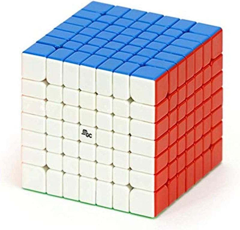 Cuberspeed YJ MGC 7x7 M stickerless Speed Cube MGC Magnetic 7x7x7 Cube Puzzle - Image 1