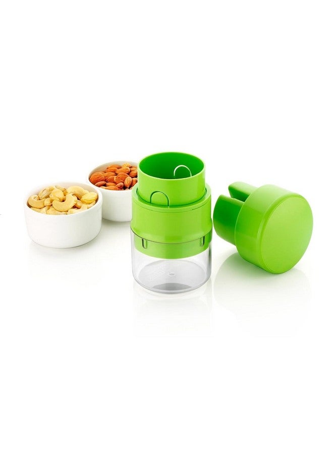 Clazkit قطاعة الكاجو واللوز الدقيقة من كلازكيت: تقطيع سهل مع مساحة تخزين مدمجة - متعددة الألوان - Image 1