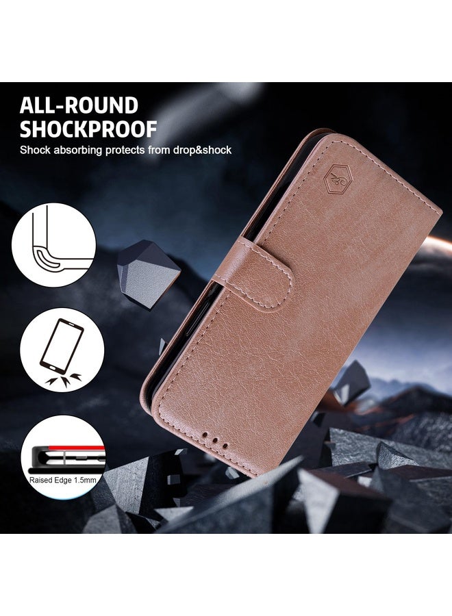 Case Cover For Samsung Galaxy S21+ Skin Feeling Oil Leather Texture PU + TPU Phone Case(Champagne)