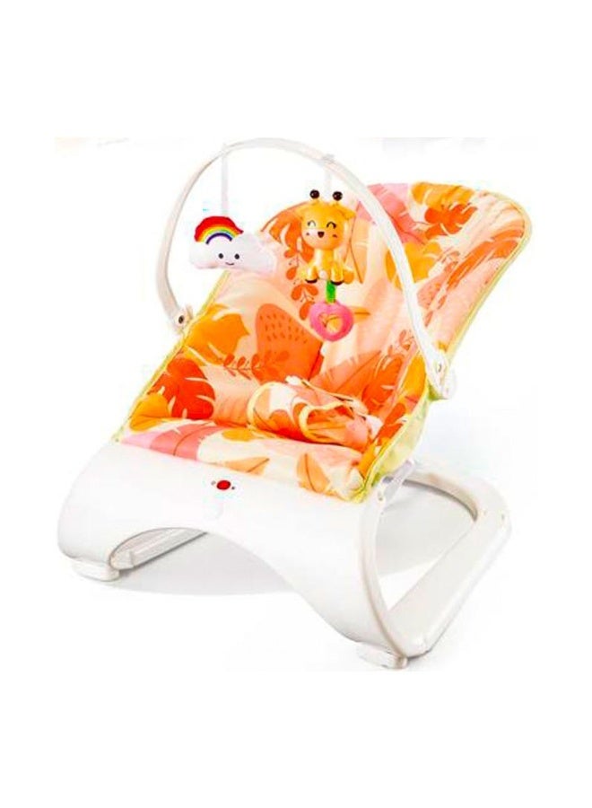 Tiibaby 68160 Baby Rocking Chair with Vibrating Seat, Toy Bar, 3-Point Safety Harness - Image 1