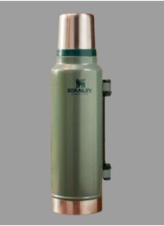 Stanley Classic Legendary 1.9L 2.0QT Green Thermos Bottle – BPA-Free Stainless Steel, Keeps Drinks Hot for 45 Hours and Cold for 40 Hours, Leakproof Lid Doubles as a Cup, Dishwasher Safe.