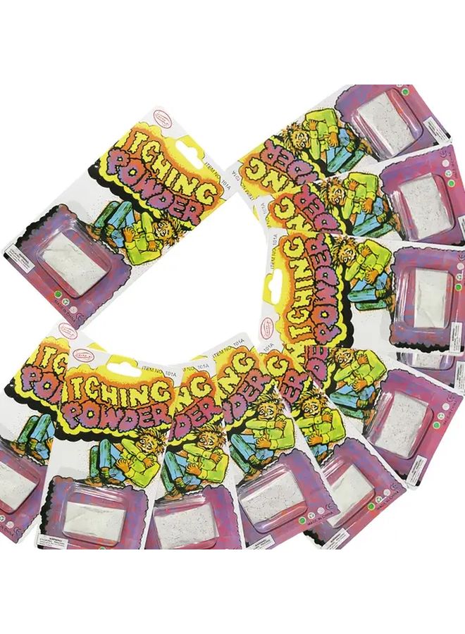 Non Toxic Itch Powder Prank Kit 4 Pcs Low Allergy Formula Funny Props - Image 3
