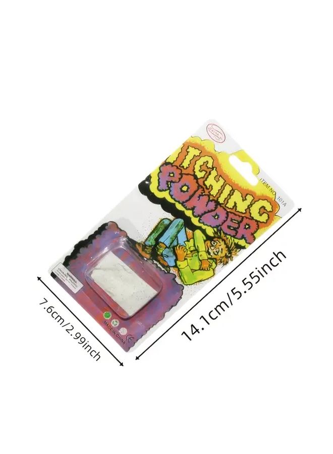 Non Toxic Itch Powder Prank Kit 4 Pcs Low Allergy Formula Funny Props - Image 4