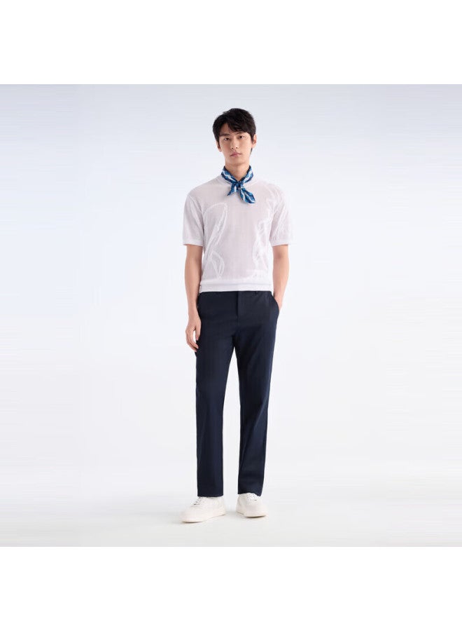 Joeone Men's Casual Pants "ice Silk Pants" Summer Thin Xinjiang Cotton Comfortable Skin-friendly Cool Feeling Ice Silk Pants For Men - Image 1