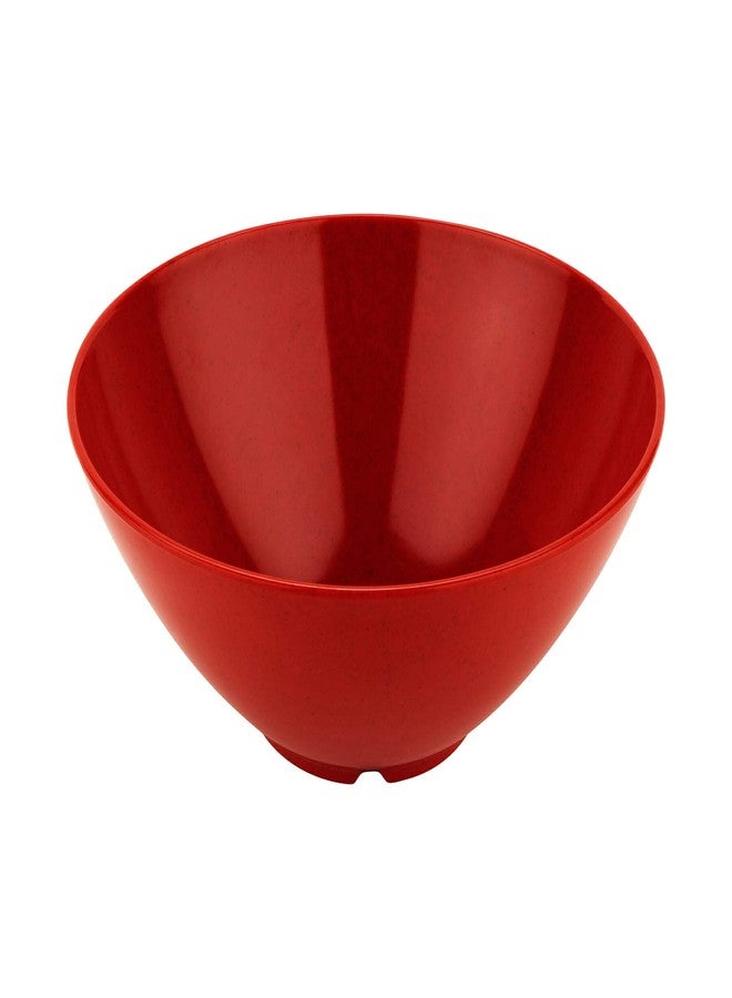 Get G.E.T. B-791-RSP Large Melamine Serving Bowl, 4 Quart, Red - Image 1