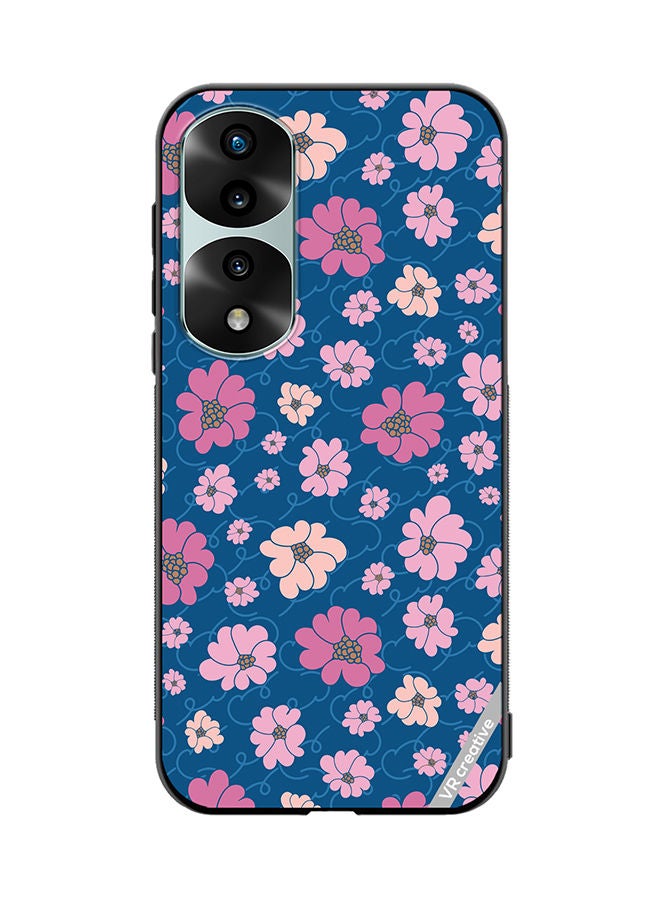 VR CREATIVE Protective Case Cover For Honor 70 Pro plus Flower Design Multicolour - Image 1