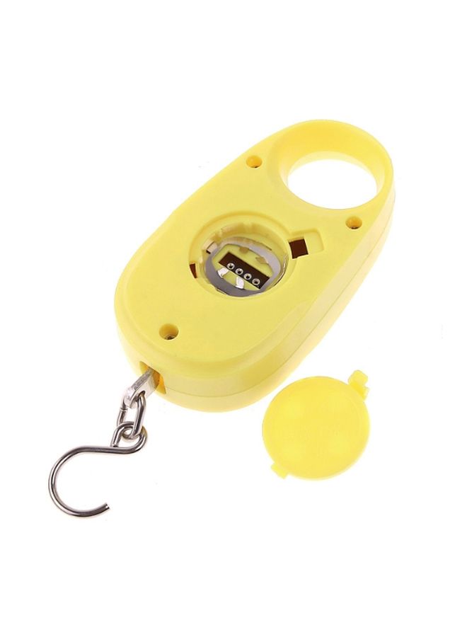 NIBEMINENT Mini Digital Scale Yellow 8.2x4.5x2cm - Image 2