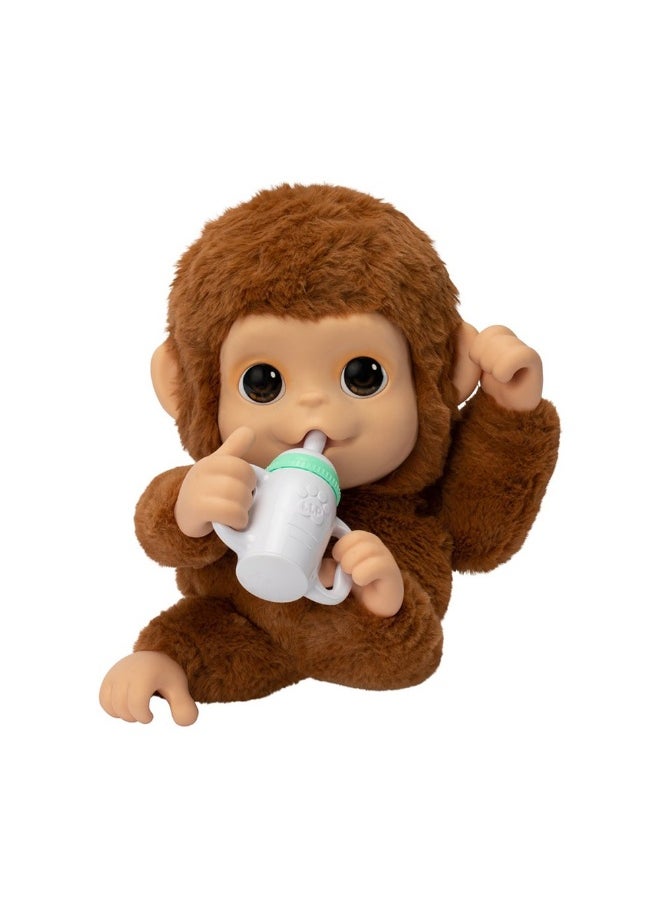LITTLE LIVE PETS - My Baby Monkey Plush Toy - Image 1