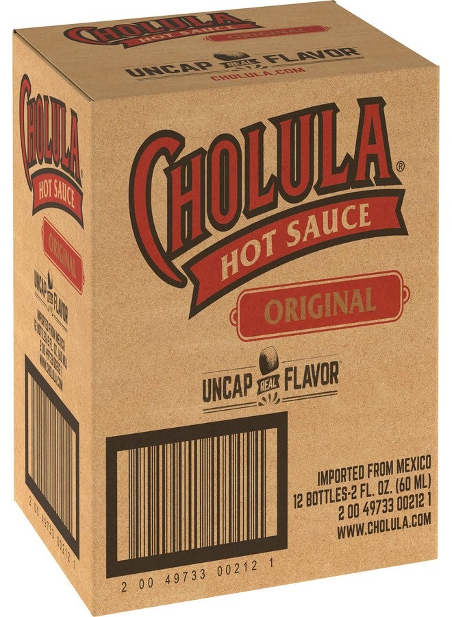 Cholula Original Hot Sauce, 2 fl oz (Pack of 12) - Image 1