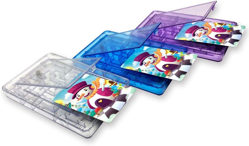 CCGGAD Maze Intellect Game,Gift Card Holder Maze,Stocking Stuffers for Kids,Teens or Adults,Interesting Money Puzzle Boxes for Cash or Gift Cards(3Pcs) - Image 1