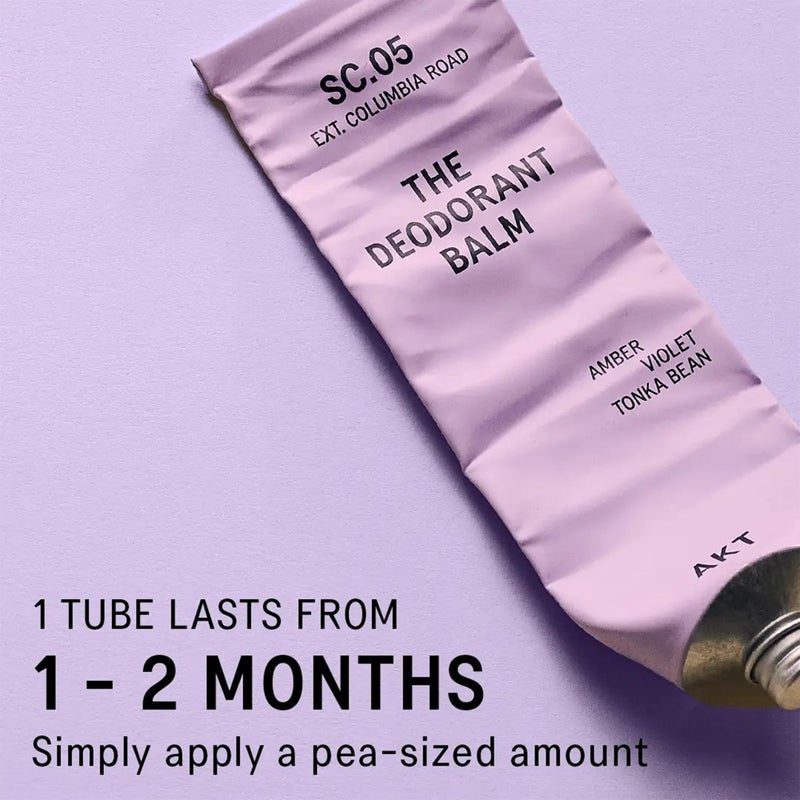 AKT Deodorant Balm 1.7 Fl Oz, Natural Deodorant for Men and Women, Award-Winning, Multi-use, Cream Deo Without Aluminum, Sc.05 Columbia Road, Plastic Free, All Genders - Image 3