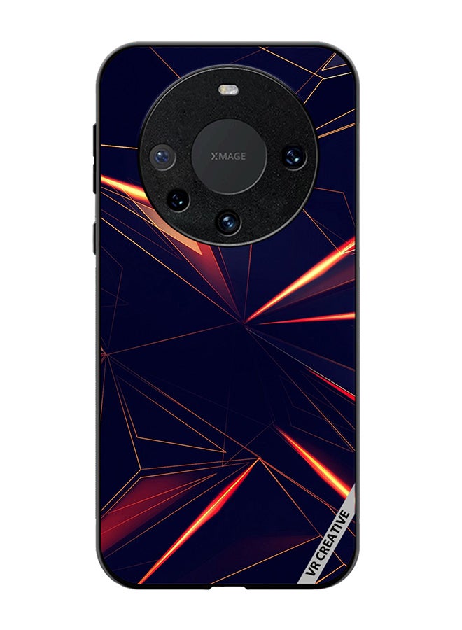 VR CREATIVE Protective Case Cover For Huawei Mate 60 Pro Plus Geometrical Design Multicolour - Image 1