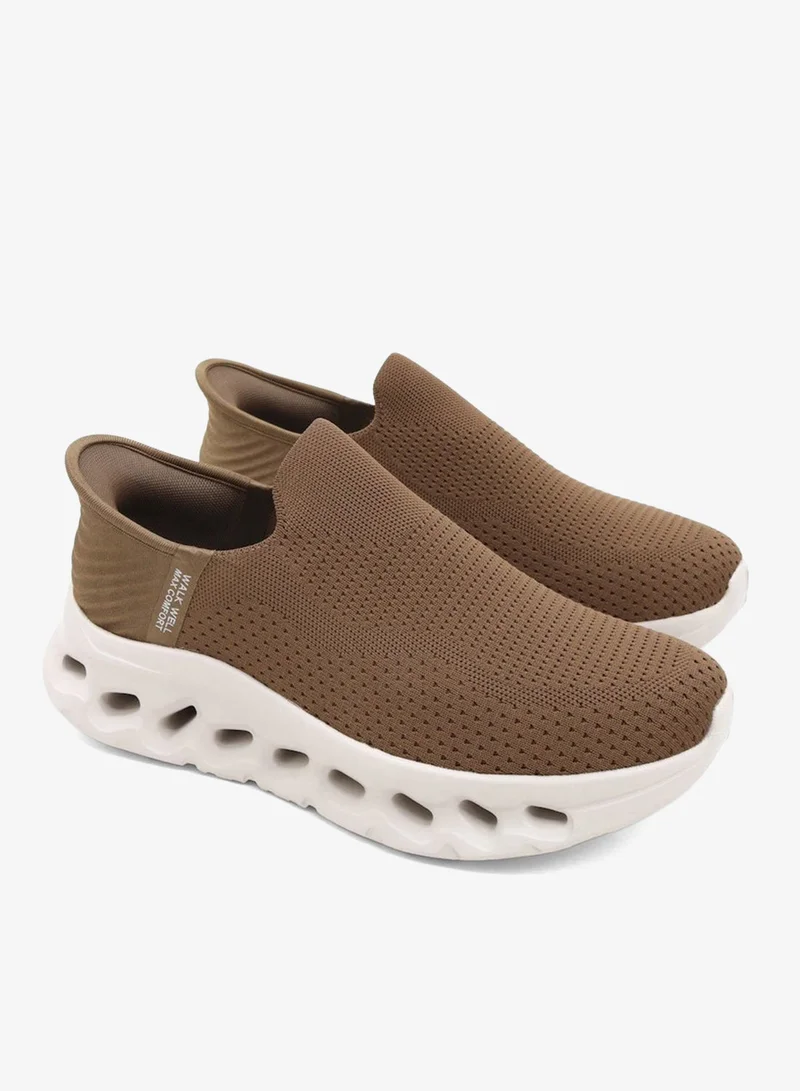 Walk Well Walk Well Men's Handsfree Slip-on Shoes - Brown