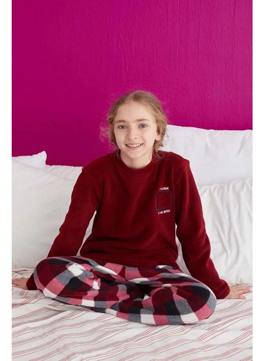 Tofisa 23934-BORDO Children's Pajama Set