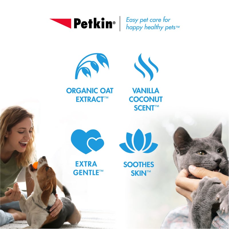 Petkin Pet Wipes for Dogs and Cats, 400 Wipes - Large Pet Wipes for Dogs and Cats - Cleans Ears, Face, Butt, Body and Eye Area - Convenient, Ideal for Home or Travel - 4 Packs of 100 Wipes - Image 5