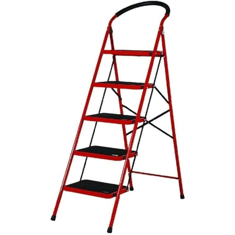 5 Step Aluminum-Ladder with Platform - Image 1