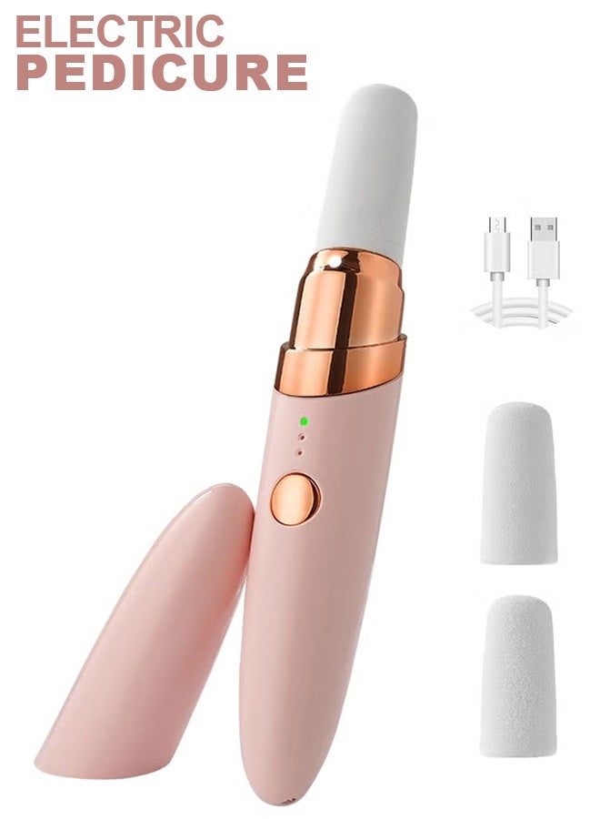 RION Electric Foot Callus Remover with 3 Speeds & 3 Roller Heads, Rechargeable Pedicure Kit - Image 1