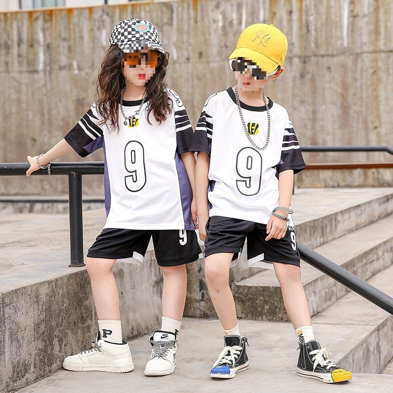 Children'S Basketball Uniform Printed No. 24 Short-Sleeved Suit Jersey Men'S Summer Sports Training Quick-Drying Breathable Jersey - Image 4