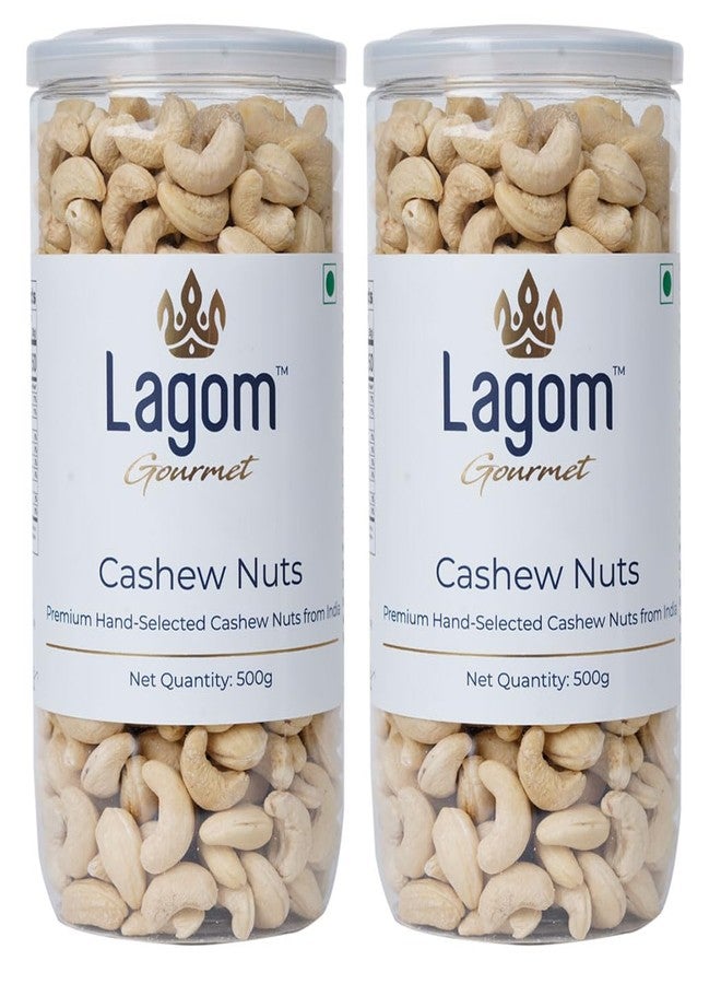 Lagom Gourmet Cashew Nuts W320 Grade 1 kg | Premium Whole Cashews | All Natural, Non-GMO, Vegan & Gluten-Free | No Preservatives or Additives | Healthy Plant-Based Snack & Dry Fruits - Image 1