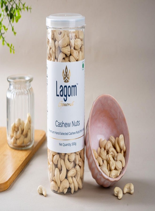Lagom Gourmet Cashew Nuts W320 Grade 1 kg | Premium Whole Cashews | All Natural, Non-GMO, Vegan & Gluten-Free | No Preservatives or Additives | Healthy Plant-Based Snack & Dry Fruits - Image 2