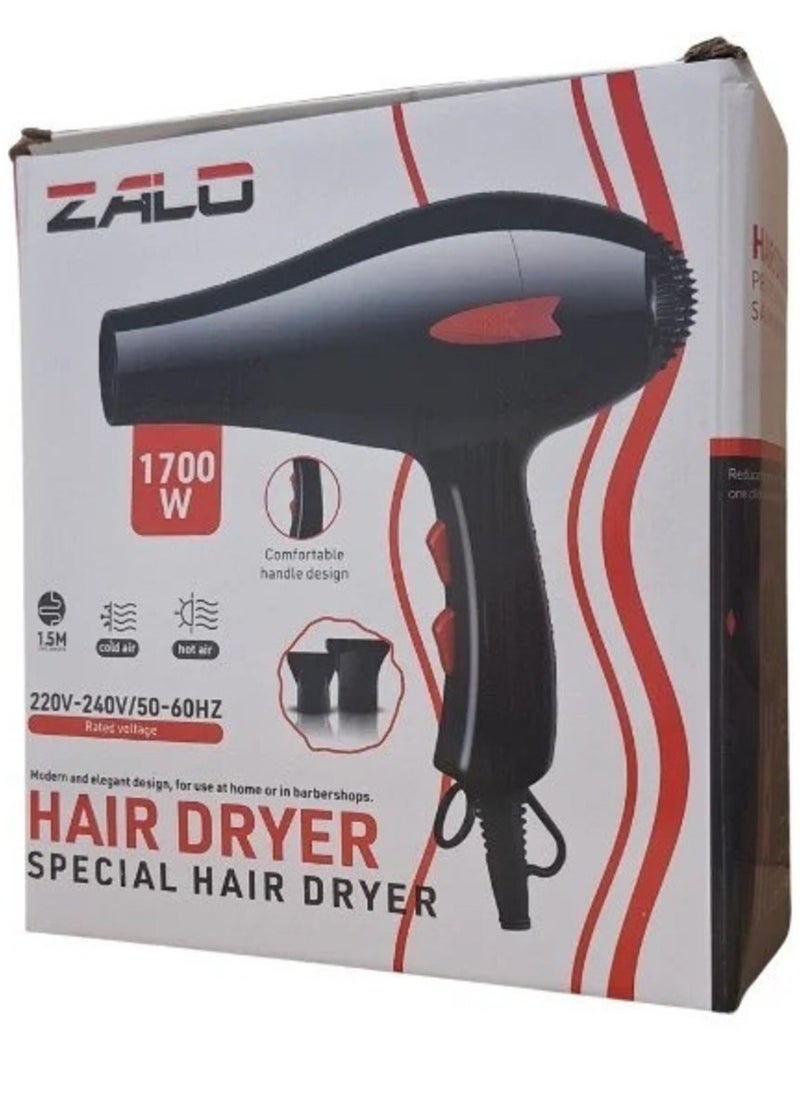 ELTRAZONE "Advanced 1700-Watt Hair Dryer: Professional Salon Performance, Fast Drying Technology - Image 4