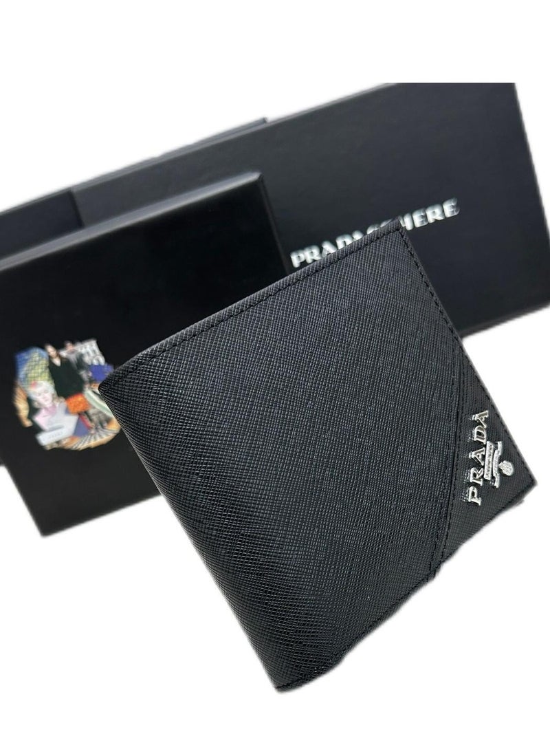 PRADA - 301 short wallet black - Image 1