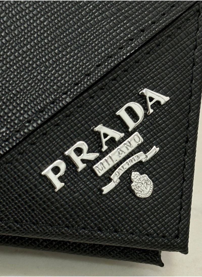 PRADA - 301 short wallet black - Image 1