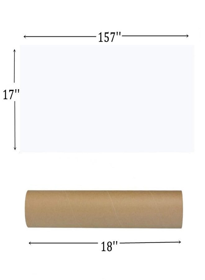 TAKSDAI 17“ × 157” White Board Sticker Dry Erase, PET Surface, Self-Adhesive Stick and Peel Whiteboard for Walls, Bonus 3 Markers - Image 3