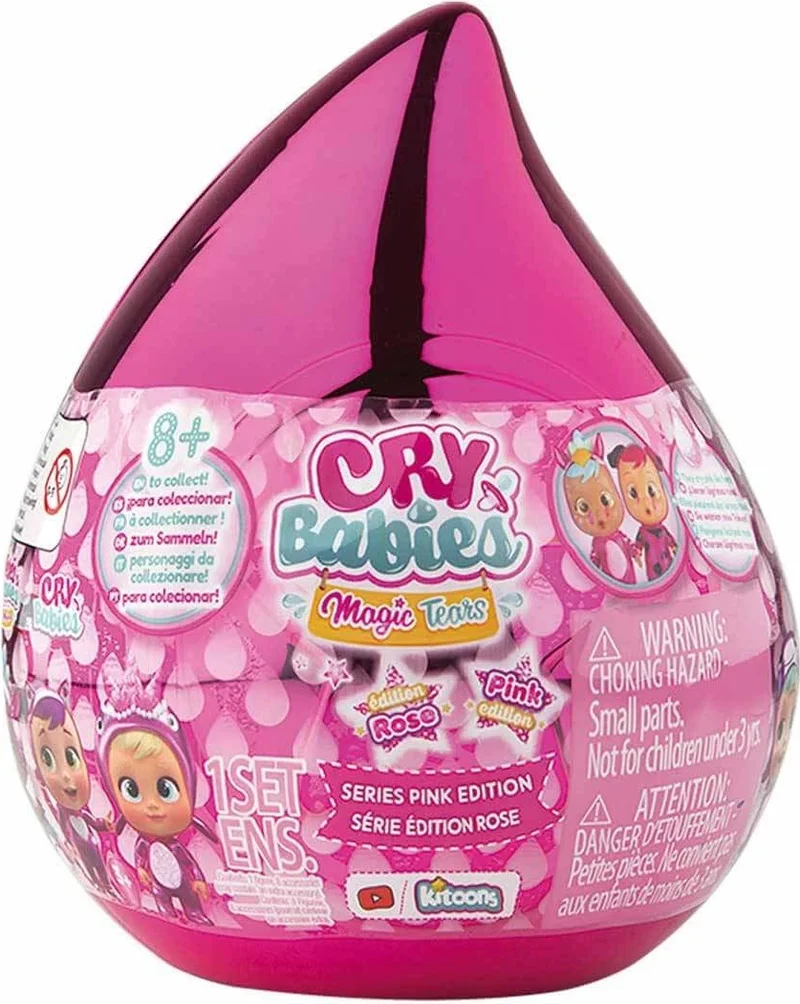 Giochi Preziosi Cry Babies Crying Babies Pink Series CYM08000
