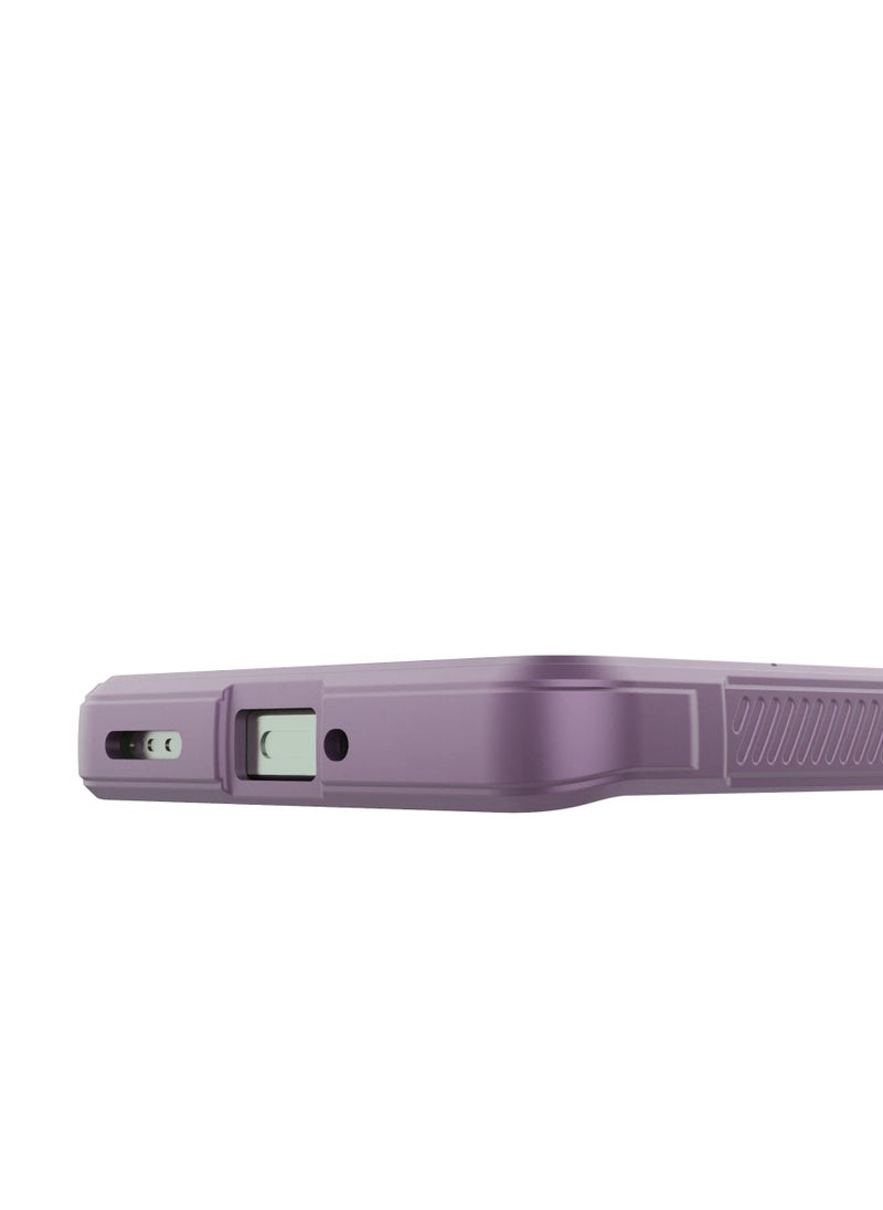 Generic - Premium Protection Back Silicone Case Compatible with Realme Gt6/Gt6 Pro/Gt Neo6/Gt Neo 6 Se Magic Shield Shockproof Case with Camera Protection (Lavender) - Image 1