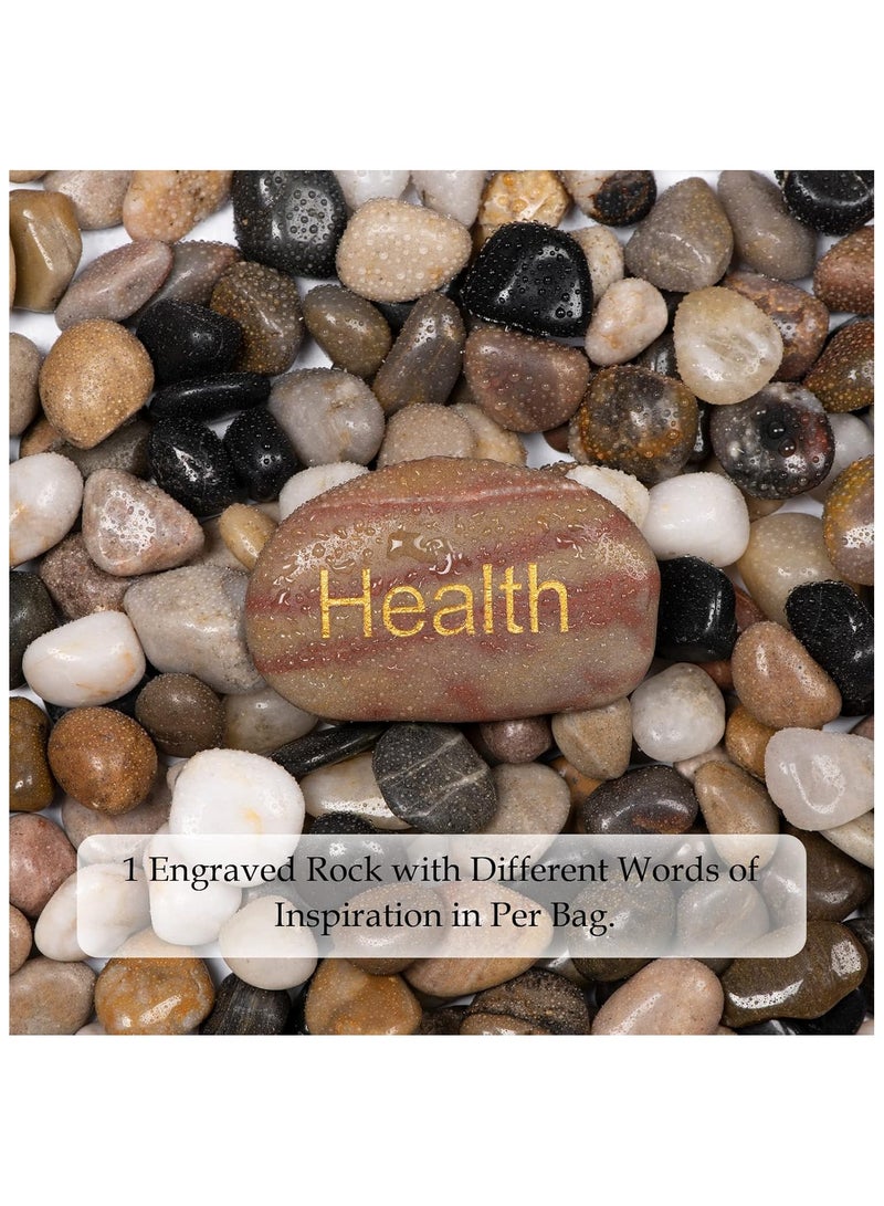 Home zone 11lbs Natural River Rocks Polished Pebbles for Plants Garden, 1-3 cm Ideal for Fish Tank Vases Crafting Home Décor and Garden Landscaping Rocks  - Image 3