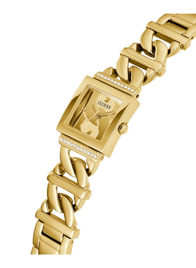 GUESS Women Analog Quartz Stainless Steel Gold Case Watch GW0603L2 - 20.8 - Image 2