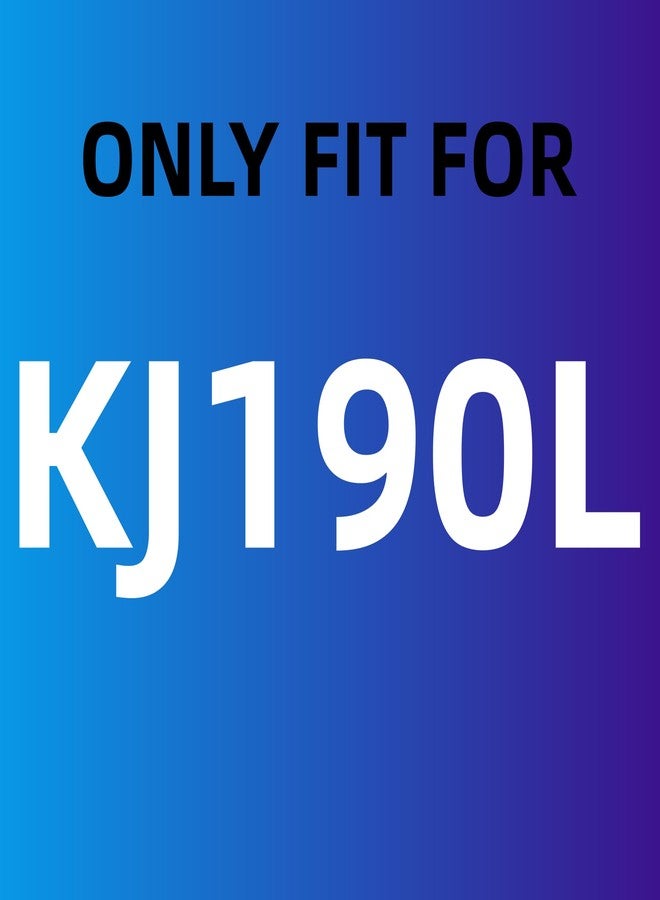 isingo 3 Pack KJ190L Filter Replacement Compatible with MOOKA KJ190L Air Purifier For Home Large Room 2000 Ft², 3 KJ190 Filters and 6 Washable PreFilters Pet Air Purifier Filters for Bedroom - Image 2