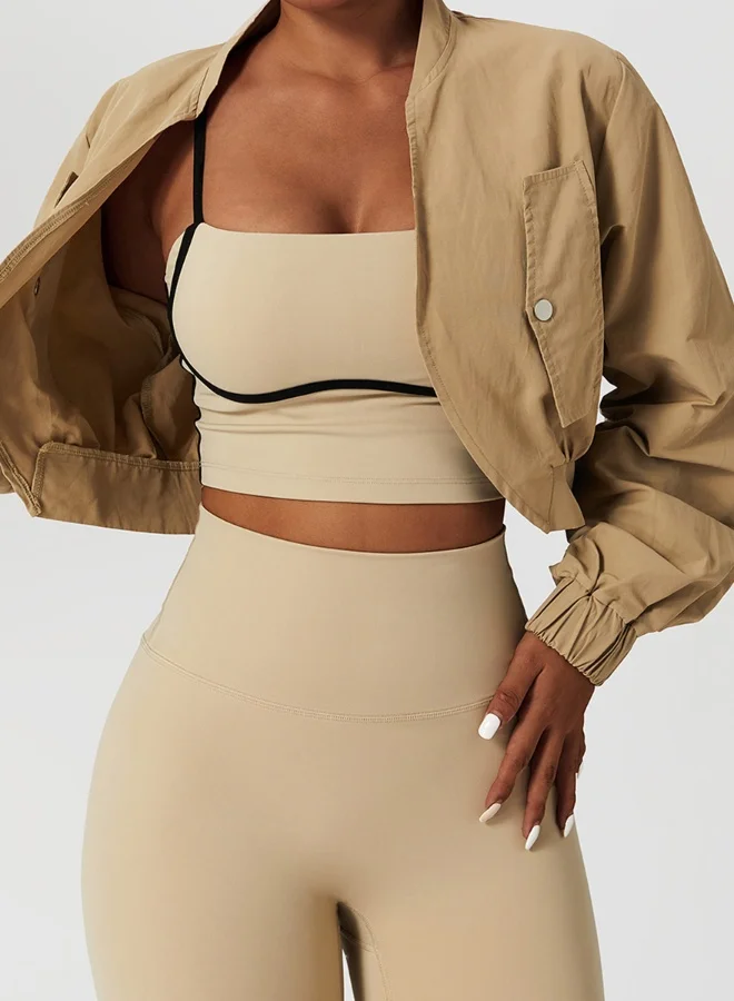 كون.يوغا Womens Cotton Jacket