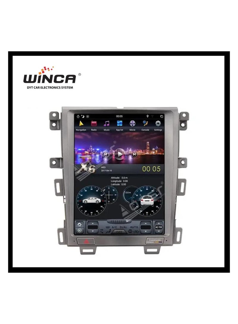 WINCA WINCA Car Android System Compatible With FORD EDGE 2010-13 Tesla 12.1 Inch 4+64GB Special Android System Full Touch Gps Navigation Multimedia Player Item-DYT1285  - Image 2