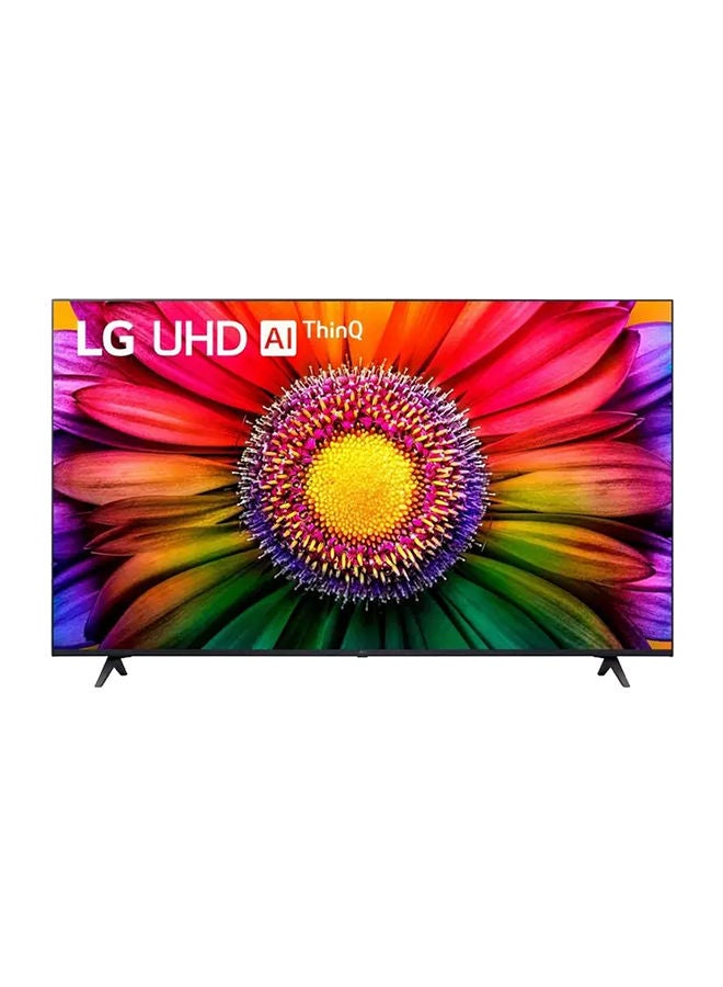 LG 65 Inch LED TV 4K HDR Smart TV 65UR80006LJ Black - Image 1