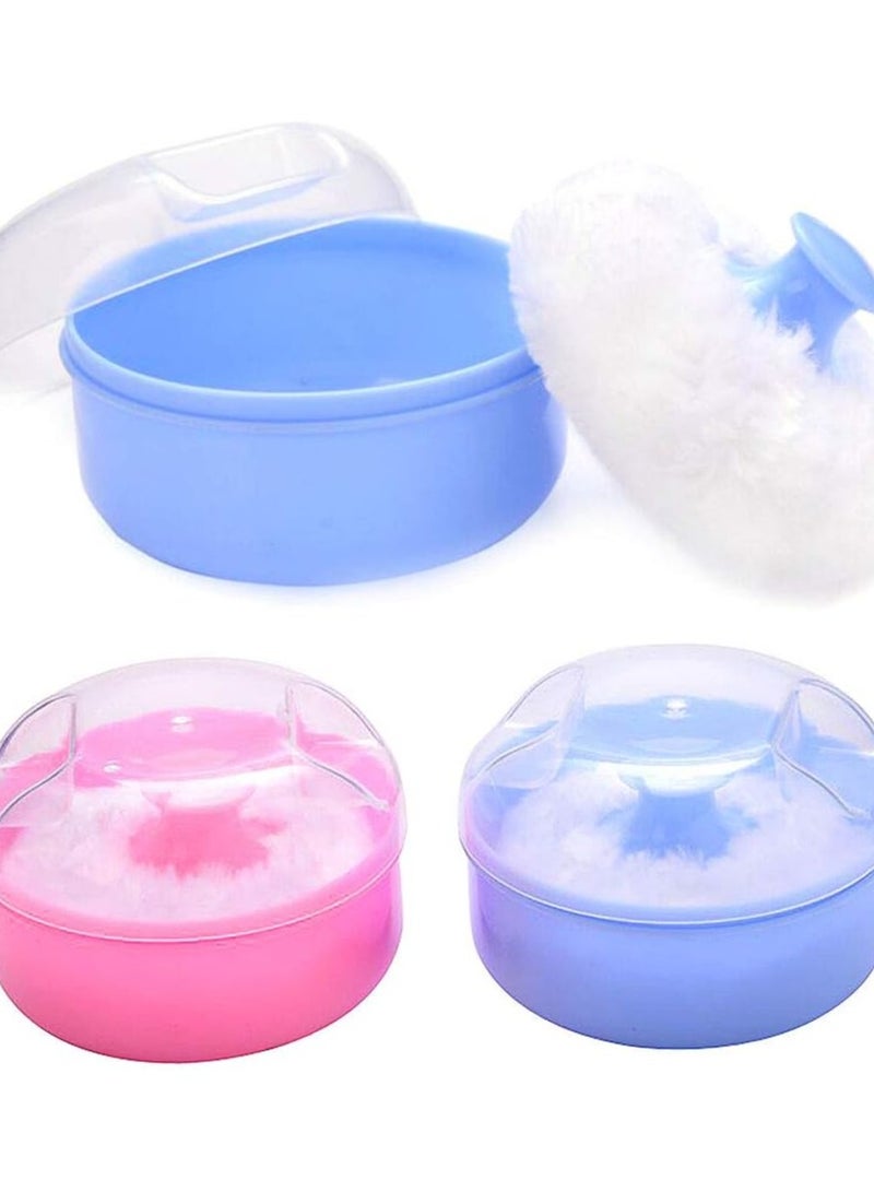 ORiTi 2 PCS Premium Powder Puff with Powder Storage Powder Case with Puff - Image 1