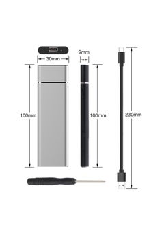 Generic Cross Border M.2 Mini Solid State SSD High Speed Transfer 1TB 2TB 4TB 8TB Portable External Hard Drive-Capacity:6TB-Interface:Black  - Image 5