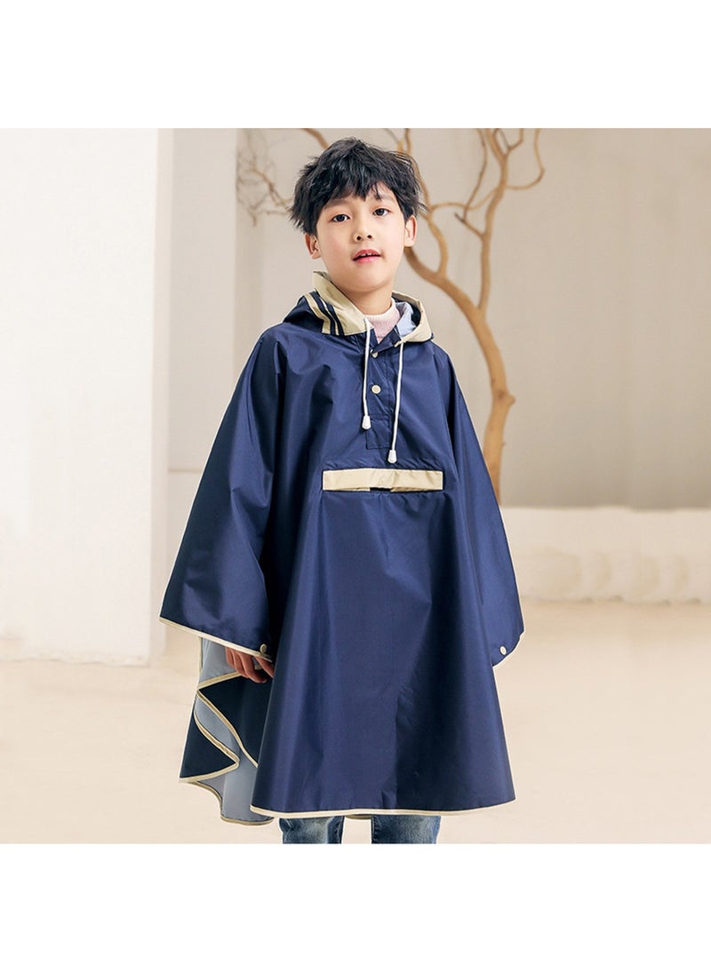 Generic - Kids Raincoat Boys Girls Rain Jacket Hooded Poncho Waterproof Coat Outdoor Sports Lovely and Fun Raincoat Showcasing a Personalized Raincoat School Style Raincoat for Boys or Girls - Image 1