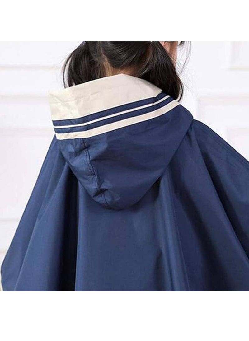 Generic - Kids Raincoat Boys Girls Rain Jacket Hooded Poncho Waterproof Coat Outdoor Sports Lovely and Fun Raincoat Showcasing a Personalized Raincoat School Style Raincoat for Boys or Girls - Image 1
