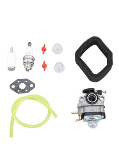Thoraya Backpack Blower Carburetor Kit Air Fuel Filter Attachment Accessories for Troy Bilt TBP6160 TB4BP TB4BPEC 753‑05676A  - Image 1