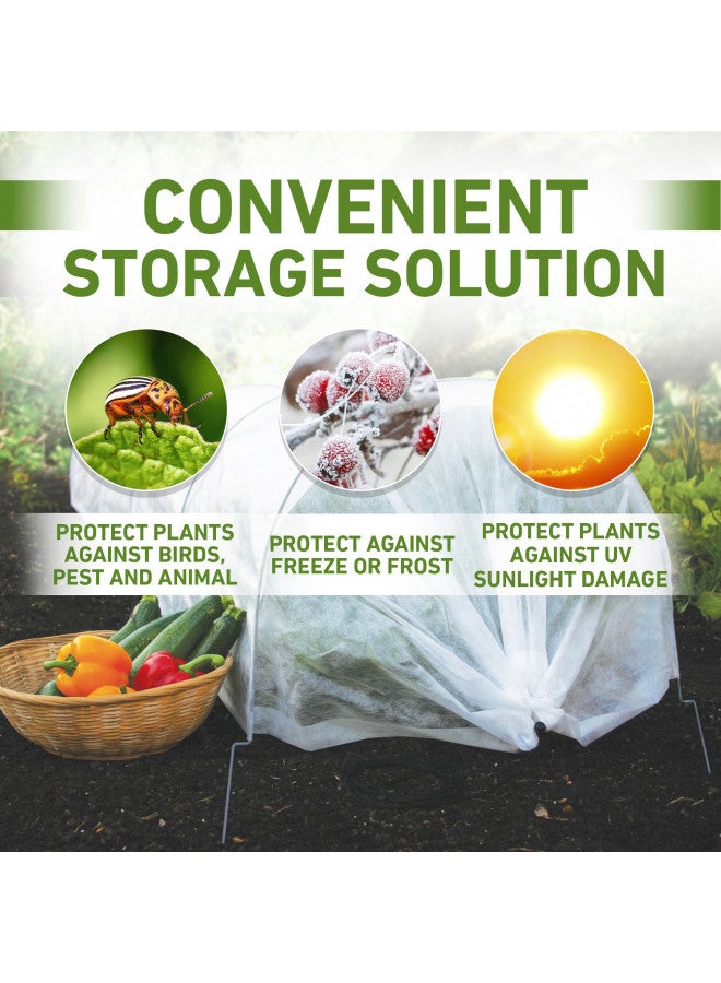 Bosmere Tierra Garden 50-5010 Haxnicks Easy Fleece Tunnel Garden Cloche, Giant - Image 3