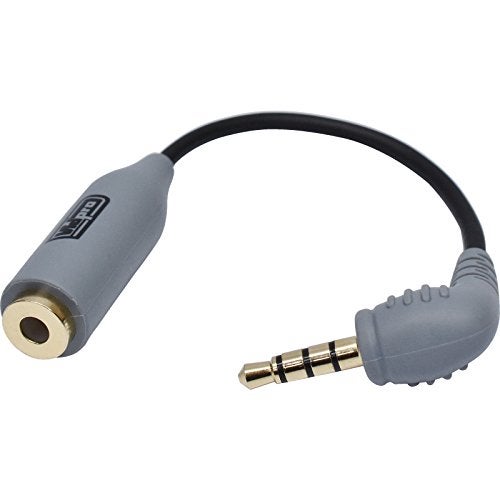 Vidpro MA-SP 3.5mm Microphone Adapter (Stereo TRS to Smartphone TRRS) - Image 1