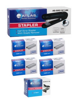 ATLAS Desktop Stapler With 4 Pack Of Pins And A Pin Remover  - Image 1