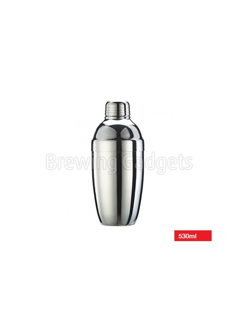 Precise Stainless Steel Cocktail Shaker, 530ml - Image 1